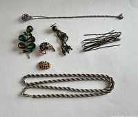 All items laid out for overview