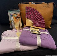 Group shot showing all seven items