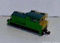 Locomotive left side view out of case