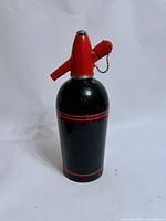 Front view showing full siphon height, color scheme and form