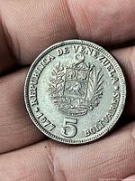 Reverse with coat of arms and denomination