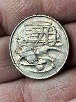 Reverse showing platypus and 20 denomination