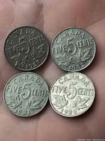 Reverse view showing dates 1927, 1932, 1931, 1930