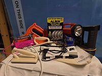 Group shot of all items on table