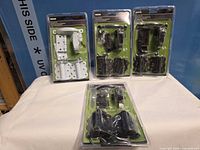 All four Onward screen door kits displayed