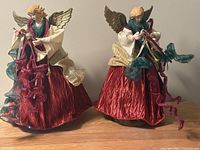 Both angel figures front view