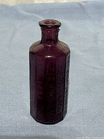 Front view showing color, shape and neck