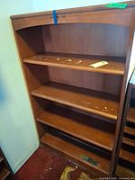 Full front view of Ethan Allen bookcase