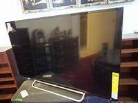 Front view of Sony 48-inch TV on stand