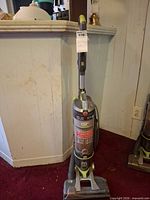 Full view of Hoover upright vacuum cleaner