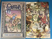 Front covers of both Castle Waiting paperbacks