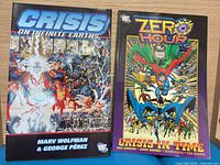 Front covers of both trade paperbacks