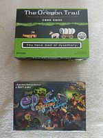 Both game boxes front view