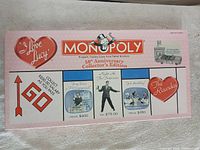 Front of I Love Lucy 50th Anniversary Monopoly box