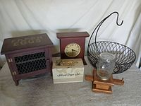 All five items grouped together