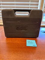 Closed Black & Decker case front view