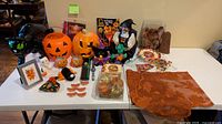 All items grouped on table