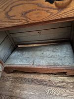 interior of cabinet base
