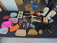 Overview of all items on table