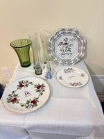 Group shot of all items on table