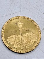 Obverse showing Space Needle, legends