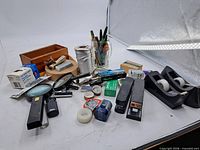 wide view of entire assortment on table