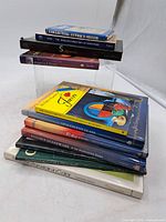 Full stack of ten assorted decorative-arts reference books