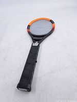 Full view of electric bug zapper racket