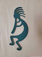 Kokopelli metal wall art piece