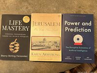 Front covers of all three books