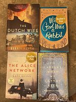 Front covers of all four books