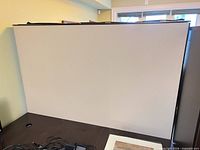 Front view of one panel showing full fabric surface and frame