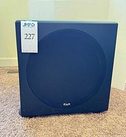 Front view of KLH U-10AM powered subwoofer