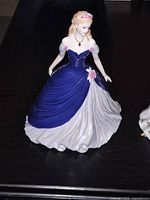 Front view of Coalport Charlotte figurine