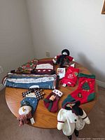 All items laid out on table