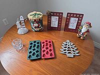 All items arranged on table