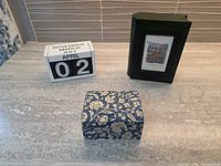 All three items displayed together on countertop