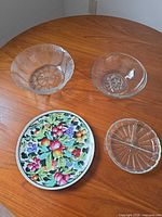 Top view of all four items on table