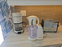 Group shot of all four appliances on countertop