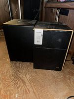 Both RFT speakers side by side showing overall appearance and size