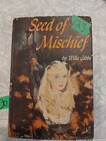 Front cover of Seed of Mischief showing title, author, artwork