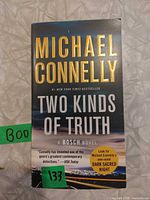 Front cover showing title, author, and Bosch novel designation