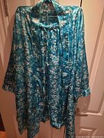 Lounger gown and robe full length view