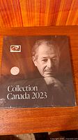 Front cover of sealed Collection Canada 2023 album
