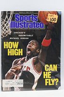 Front cover of March 13, 1989 Sports Illustrated magazine featuring Michael Jordan