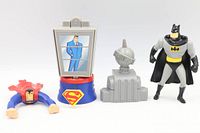 Front view of all four DC items