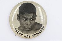 Front view showing portrait image, name band and overall condition