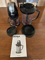 Complete Ninja set laid out on table