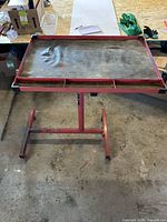 Full view of tray top and stand