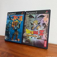 Both PS2 game cases front covers